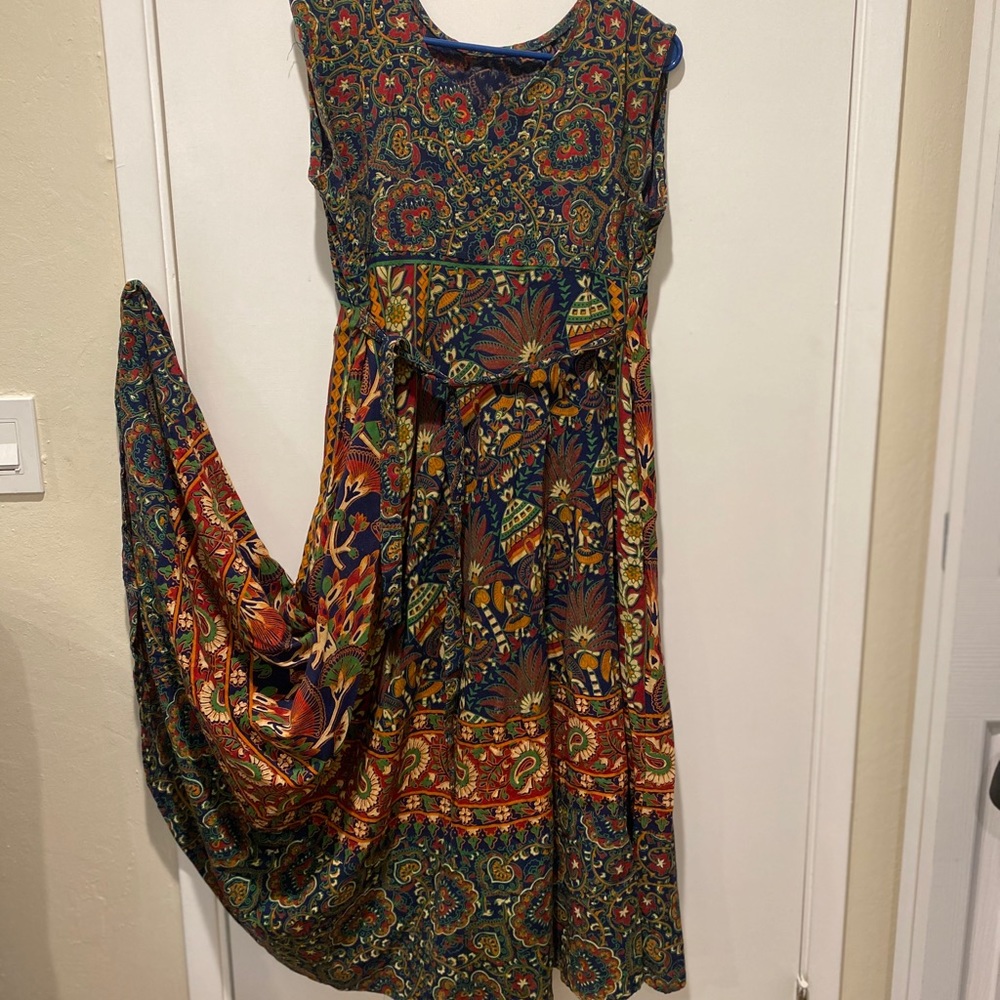Kalamkari Cotton Dress